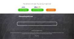 Desktop Screenshot of lifecoachingtools.com